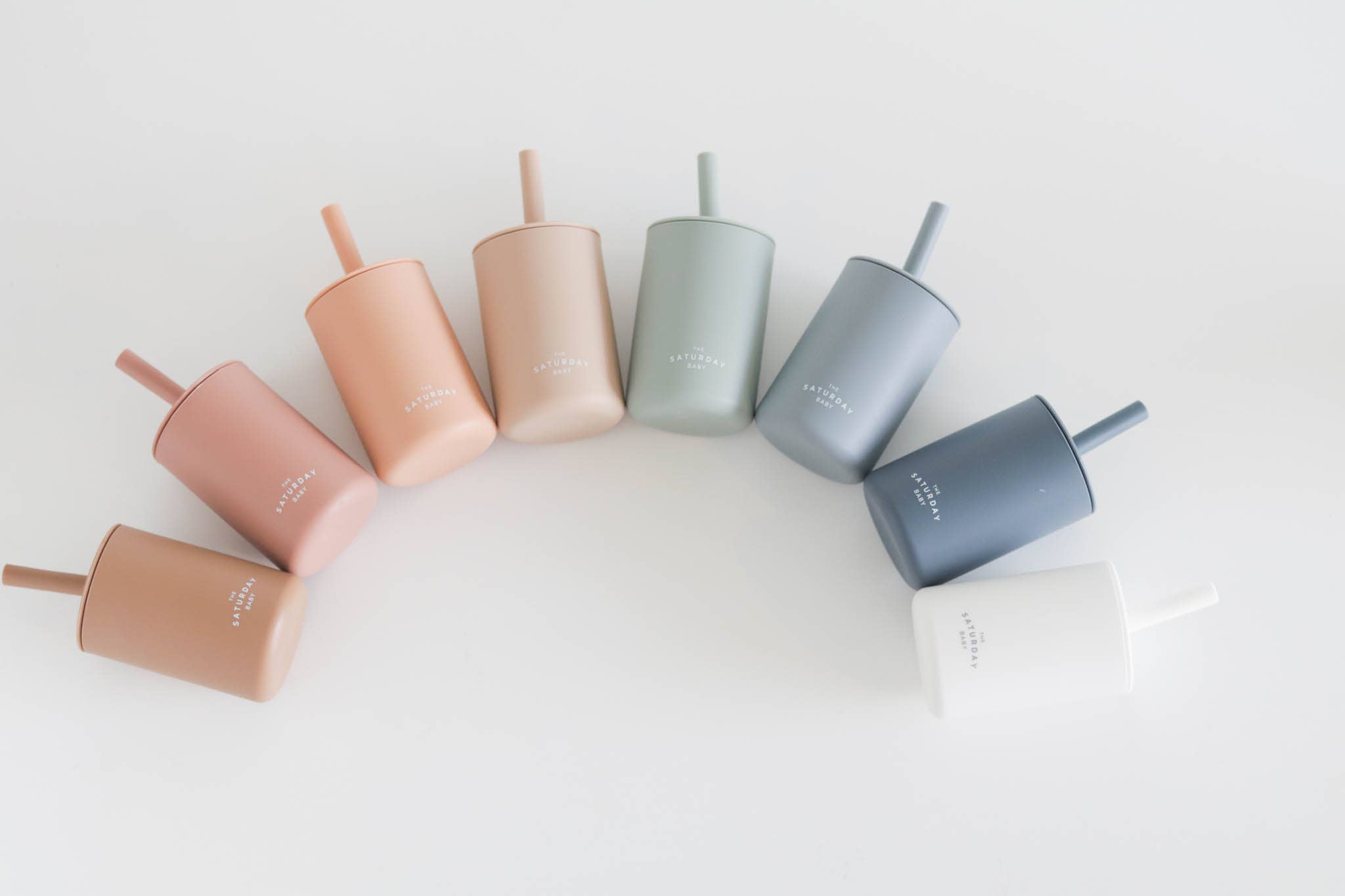 The Saturday Baby - Wholesale Drinking Glass/Cup - Kids & Baby - The Saturday Baby Silicone Straw Cup14