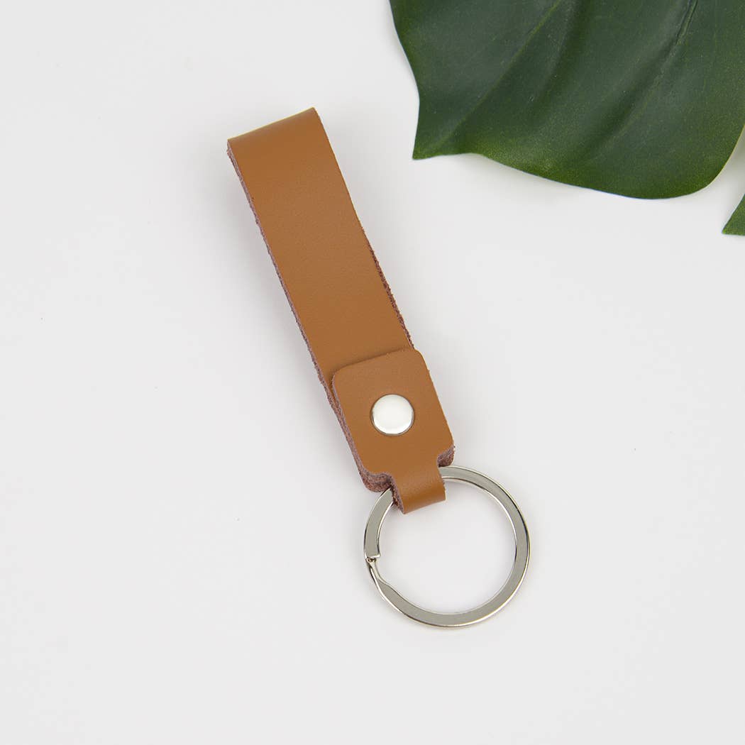 SoapElenGlen - Wholesale Keychain – Unisex - Personalized Cowhide Leather Keychain1