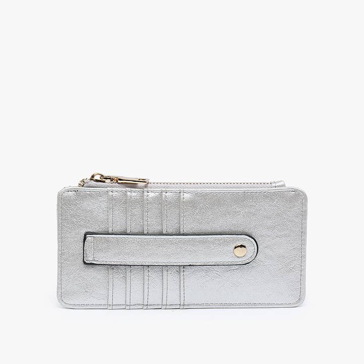 Jen & Co. - Wholesale Card Holder - Women's - WL1889 Saige Slim Card Holder Women's Wallet
