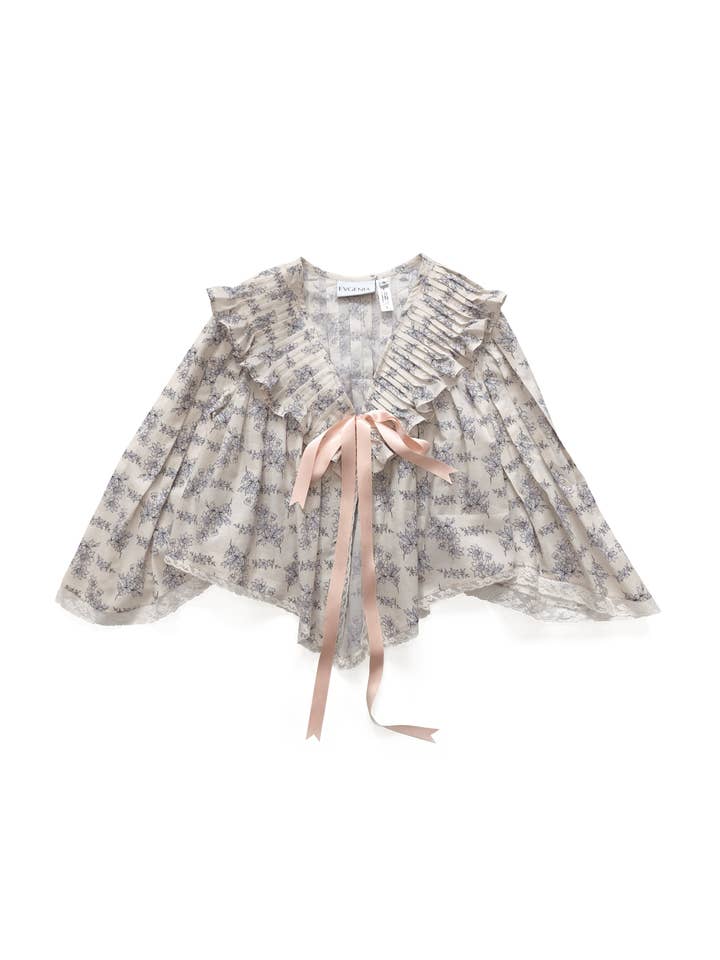 Evgenia - Wholesale Jacket - Women's - Porcelain Bed Jacket1