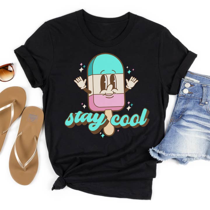 Stay Cool Popsicle Shirt for wholesale by Wild & Untamed Designs