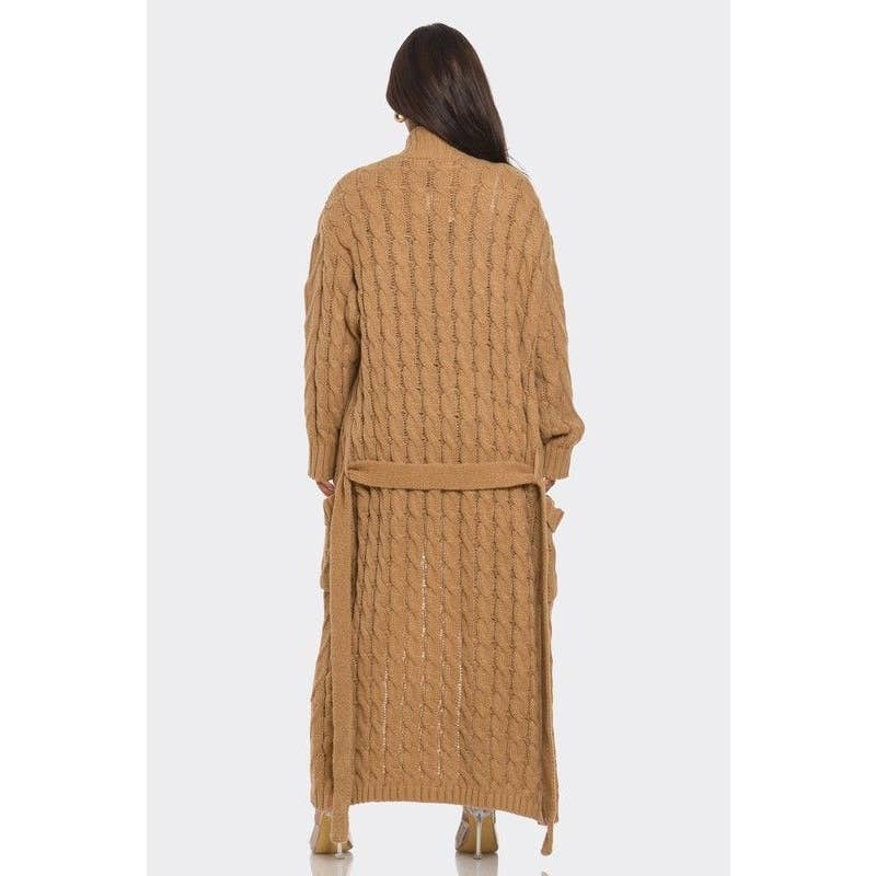 DORCAS – Engroshandel Cardigan - Dame – LOVE KABELSTRIKKET CARDIGAN17