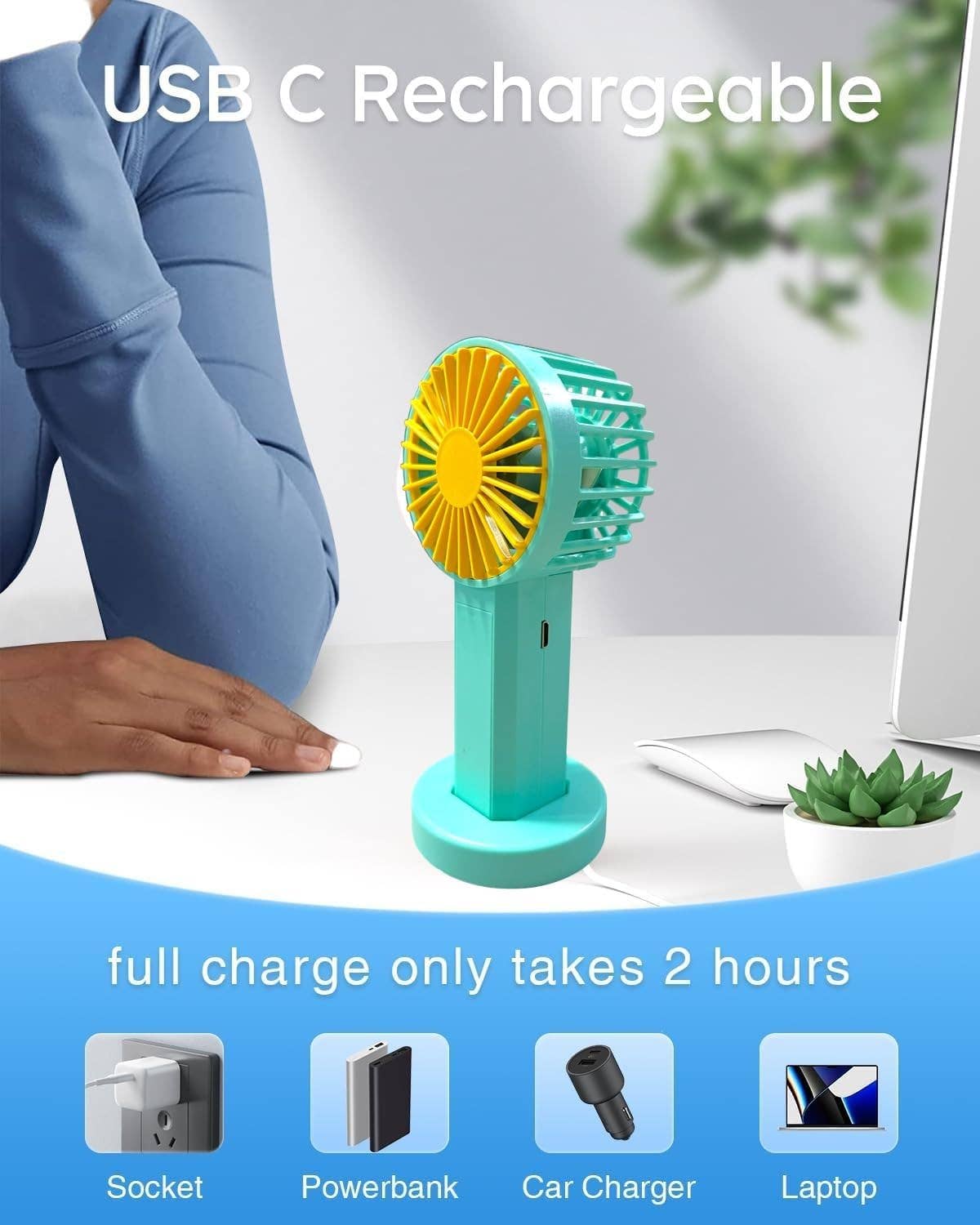 SINT - Wholesale Handheld Electric Fan - Mini Handheld Portable Fan | USB Rechargeable12