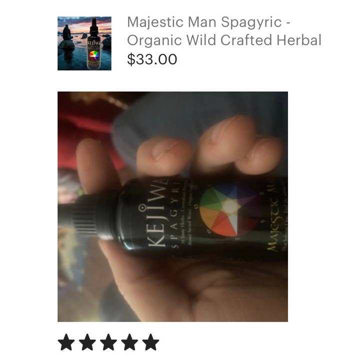 Kejiwa – wholesale Oralt tillskott/Vitamin – Majestätisk man Spagyria: Mäns toniska växtbaserade tinktur5