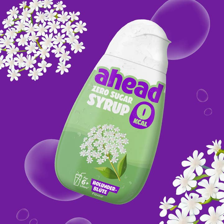Zero Sugar Syrup - Elderflower (Tray 12x48ml) for wholesale by ahead