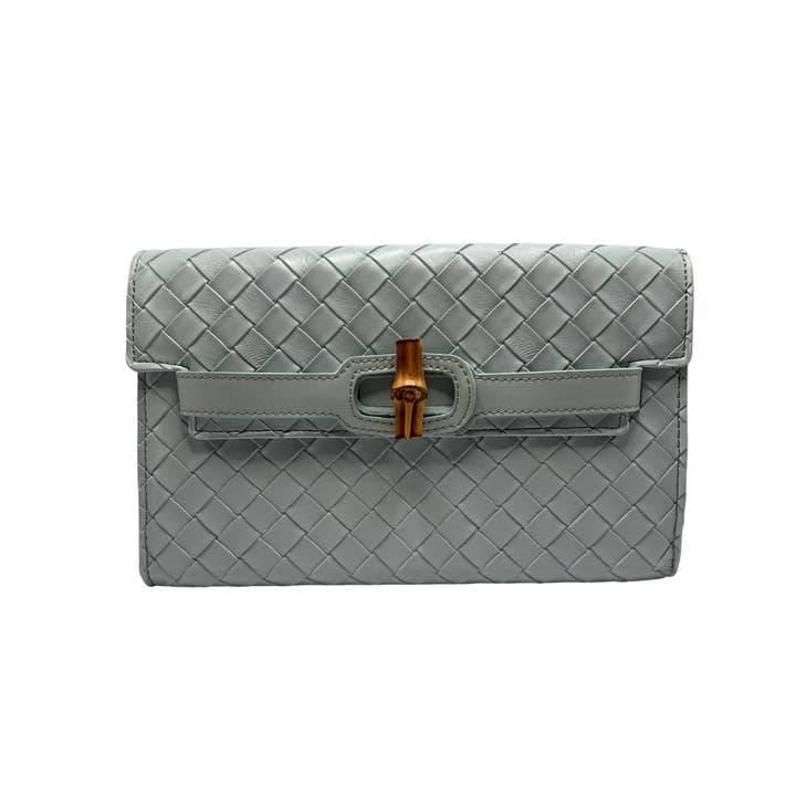 Clutch Charleston - Wholesale Clutch Bag - Women's - Broad Clutch- Haint Blue1