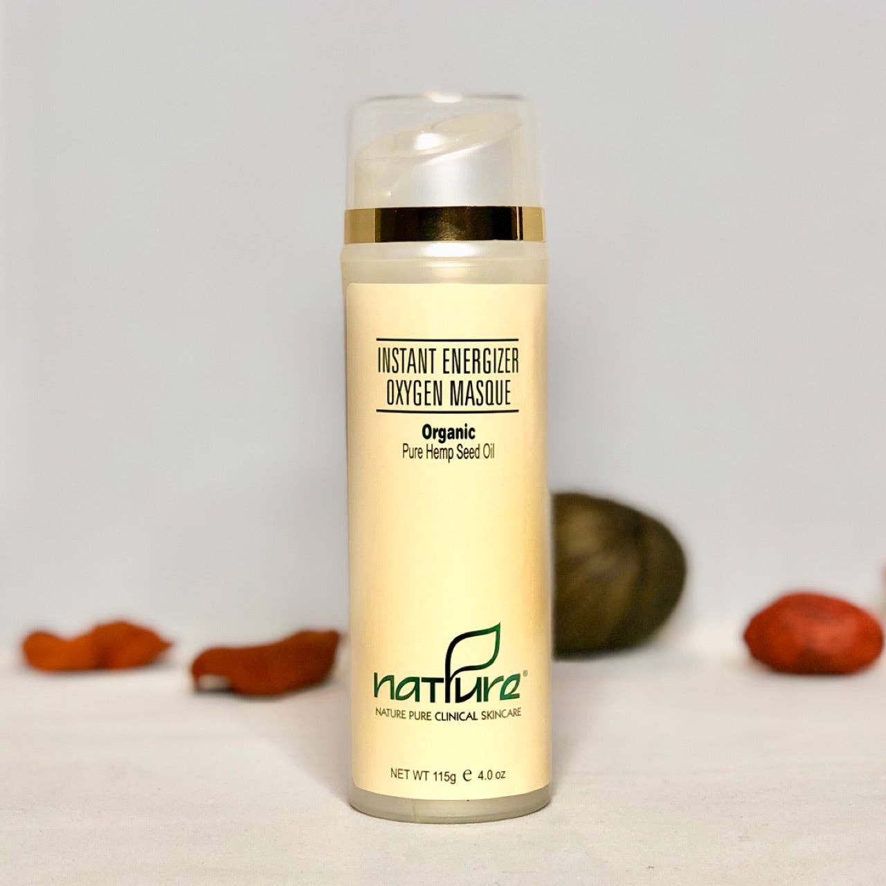 NATPURE Clinical Skin Care - Wholesale Skincare Face Mask - CBD Instant Energizer Oxygen Masque5