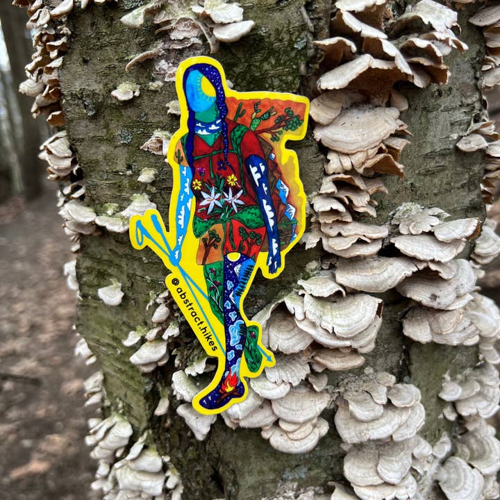 Abstract Hikes - Wholesale Sticker - Hiking Sticker: "Desert Lily"6