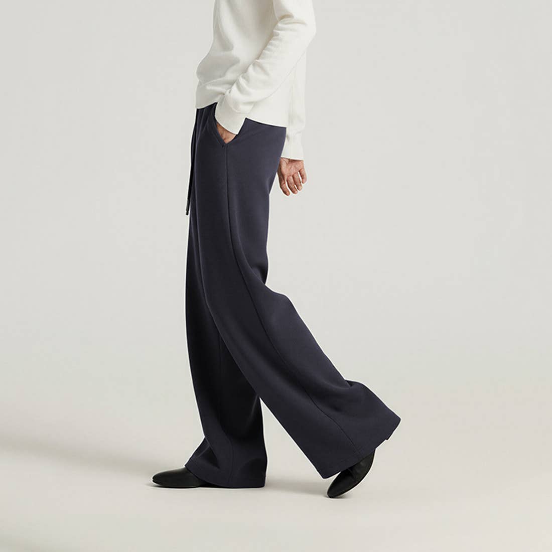 Sodalemon - Wholesale Pants - Women's - Women Mid-Rise Wide-Leg Pants - Lyocell Air Layer2