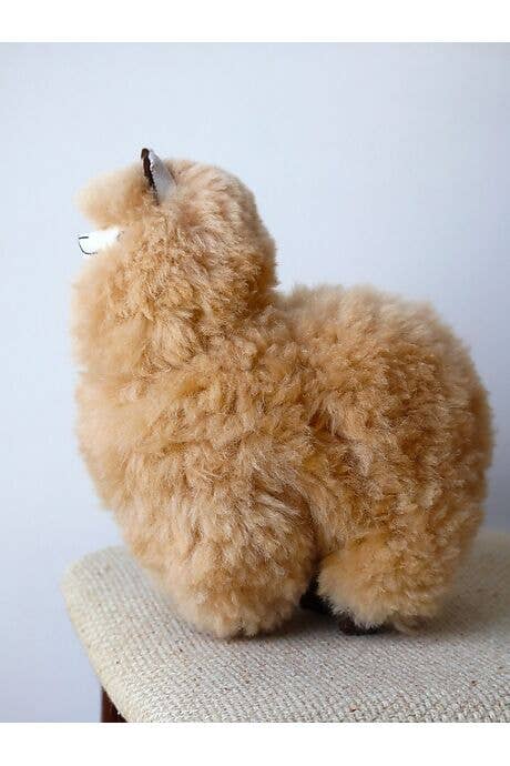 BELLEPAGA – Großhandel Kuschel-/Plüschtier – Kind & Baby – Alpaka-Plüschtier 33 cm – Carmen1