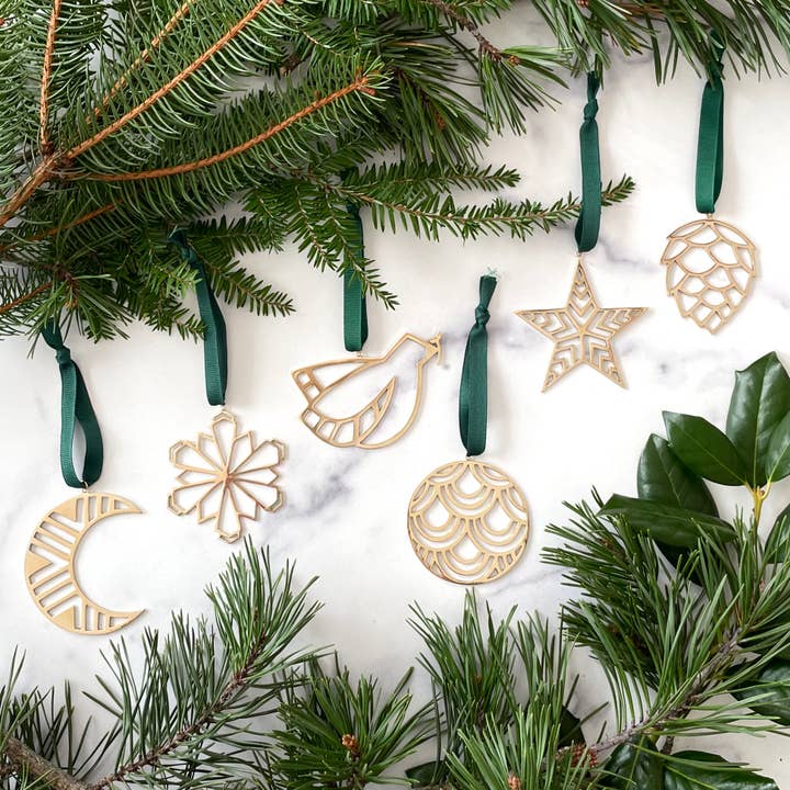 Sarah Cecelia Jewelry & Metal Goods - Wholesale Ornament - Peace Dove Ornament 1