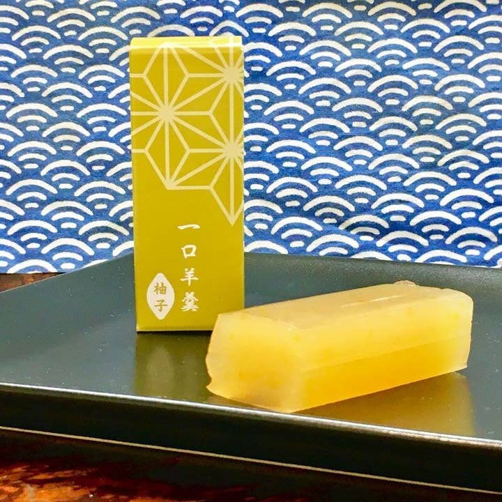 YÔKAN YUZU - 55g - Traditionelles japanisches Gebäck für den Großhandel von LUPICIA