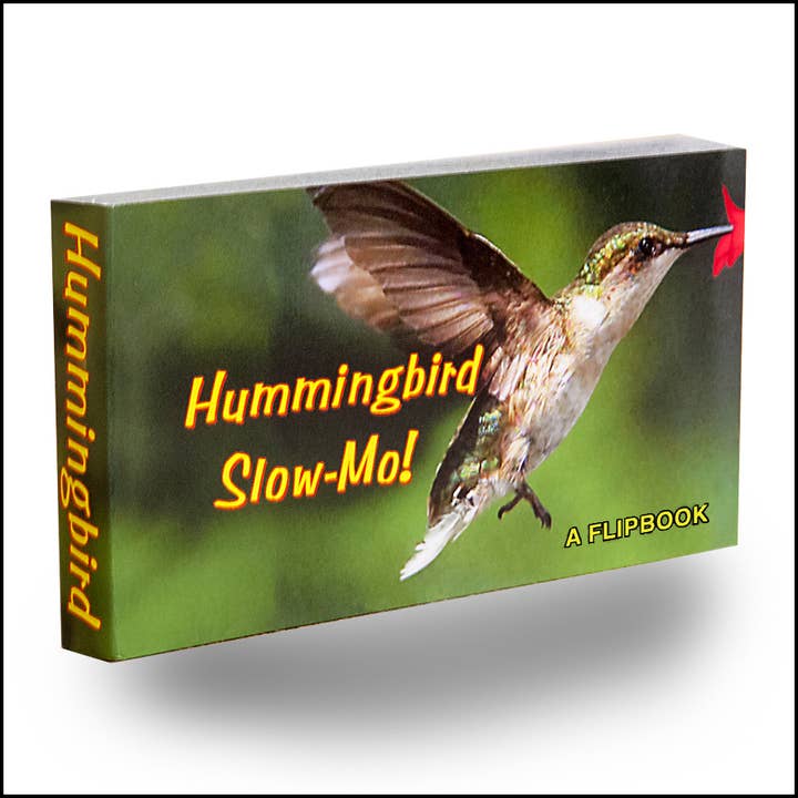 Fliptomania - Wholesale Book - Adult - Hummingbird Slow Motion Flipbook
