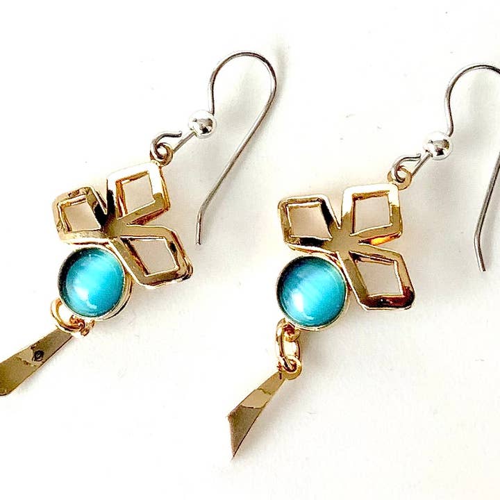 Christophe Poly / Crono Design - Vente Parures de bijoux - Prépack BOUCLES D'OREILLES (DY12P) - 18x Crochets d'Oreilles en Fil & Présentoir Offert56