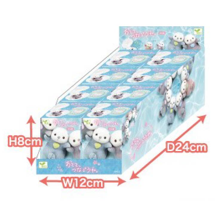 Hakubundo - Wholesale Stuffed/Plush Toy - Kids & Baby - 【JAPANESE BLIND BOX】LET’S HOLD HANDS OTTERS BLIND BOX2
