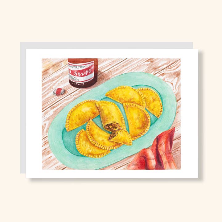 Jamaican Patties for wholesale by Julia Wolinsky Art
