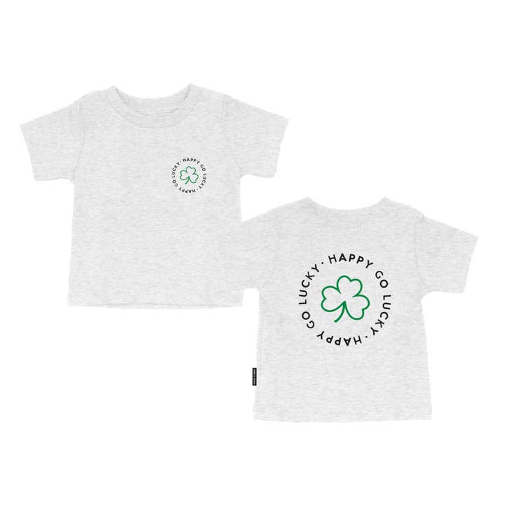 Happy Go Lucky - Kids St. Patrick's Day Shirt, Lucky Charm for wholesale by 97 Design Co.