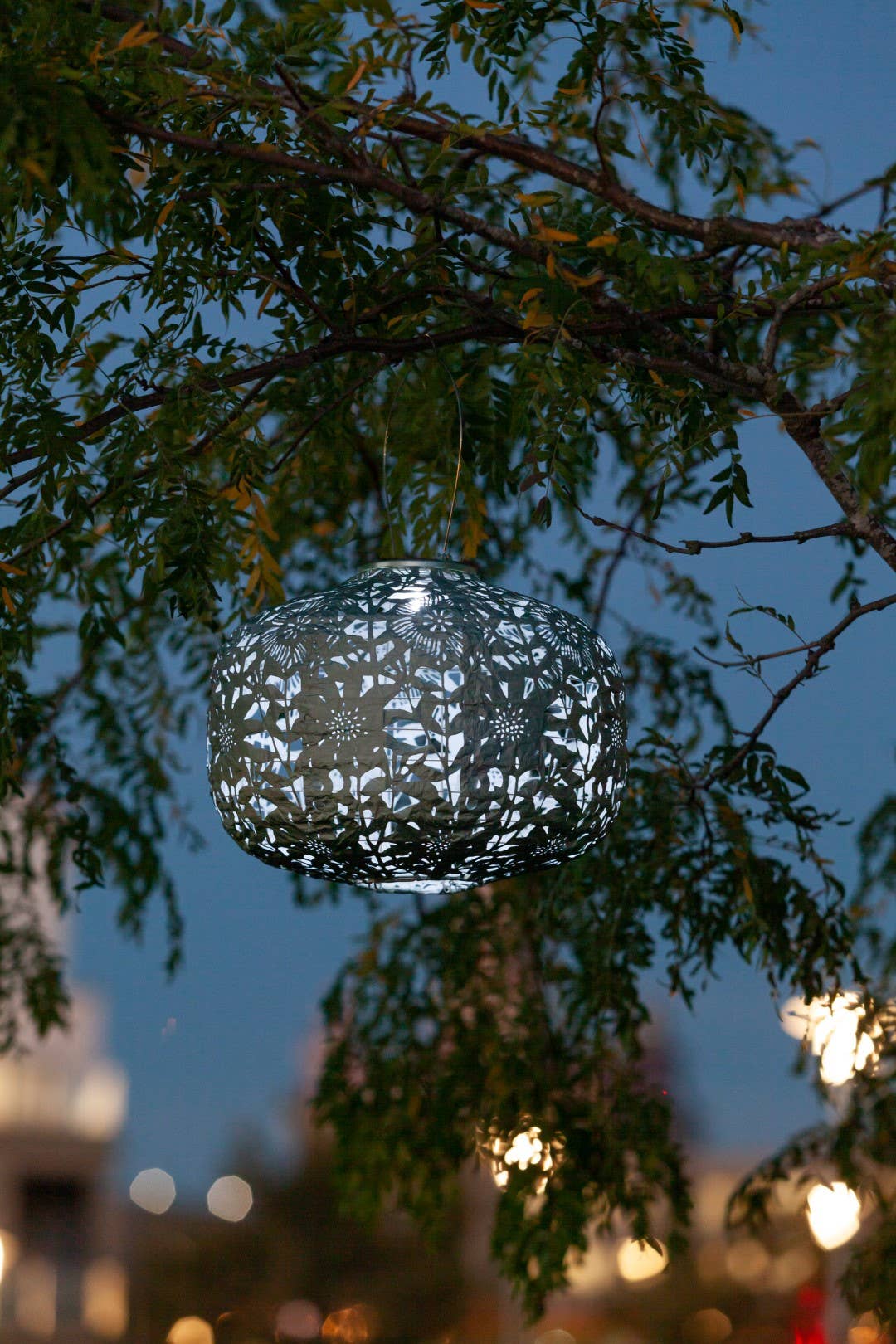 Allsop Home & Garden - Wholesale Outdoor/Lawn Light - Stella Square Sunflower 11" Solar Lantern - Sage6