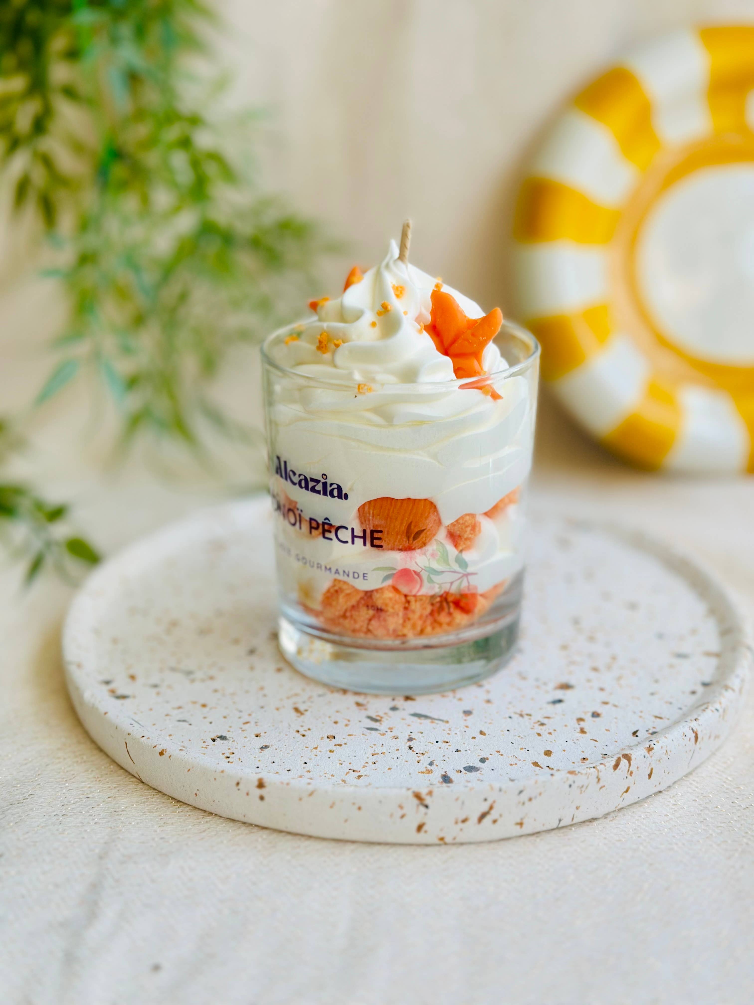 Alcazia - Wholesale Novelty Candle - Gourmet Candle - Monoi Peach2