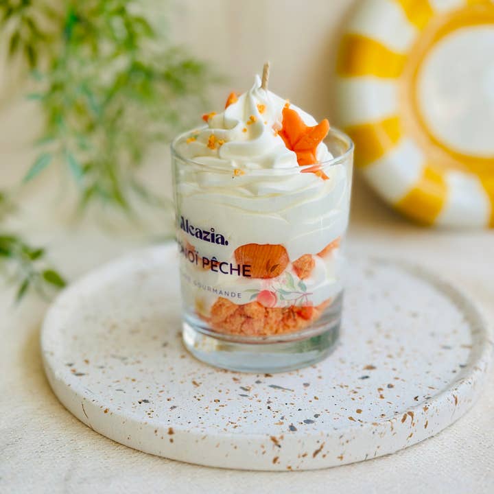 Alcazia - Wholesale Novelty Candle - Gourmet Candle - Monoi Peach2