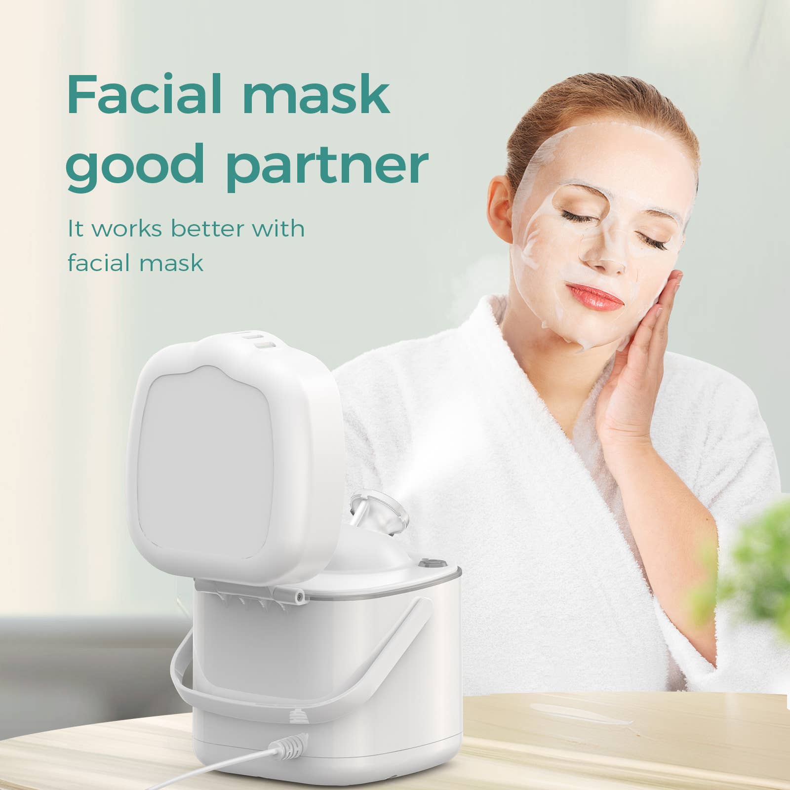 DAROMA - Wholesale Electronic Skincare Device - Nano Ionic Facial Steamer for Deep Cleansing & Hydration2