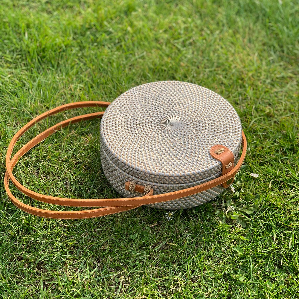 VIE - Wholesale Crossbody Bag - Women's - Rattan Roundy Bag8
