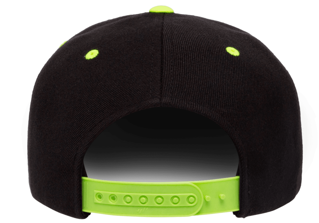 The Park Wholesale - Wholesale Flat Brim Cap - Men's - Yupoong 6089MT Premium Snapback Hat, Flat Bill Cap, 2-Tone Colors - YP Classics®4