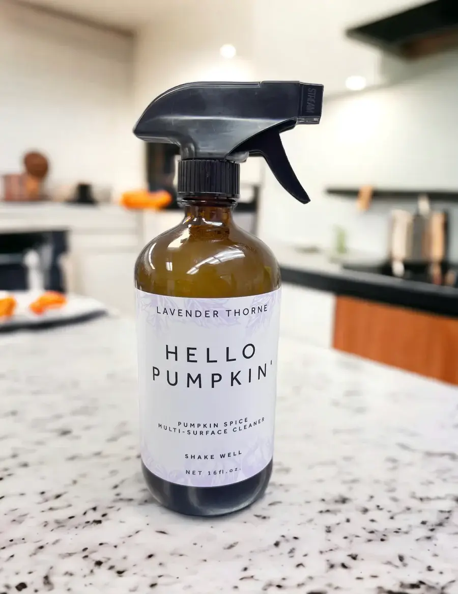Lavender Thorne - Vente Nettoyant multi-surface - Hello Pumpkin - Nettoyant multi-surfaces parfum citrouille d'automne3