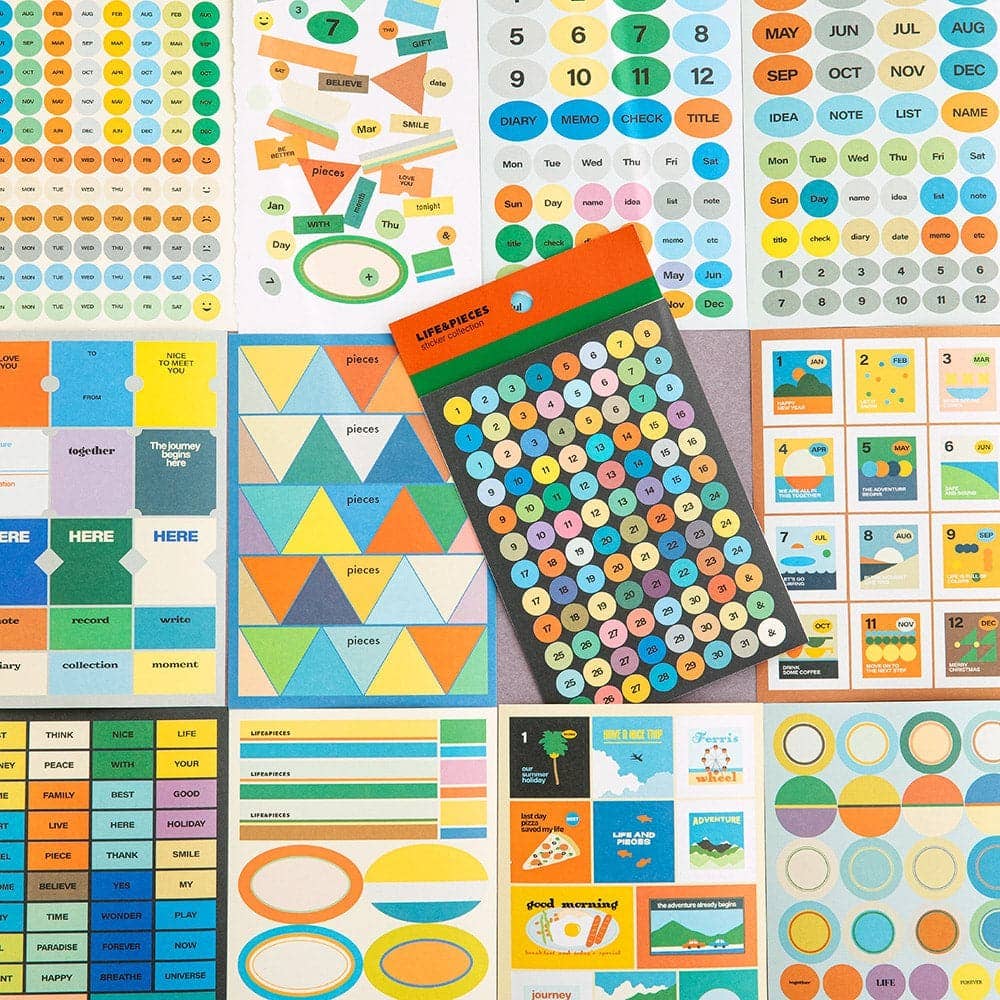 Notable Designs (UK) - Wholesale Sticker - Livework Life & Pieces Sticker Collection3