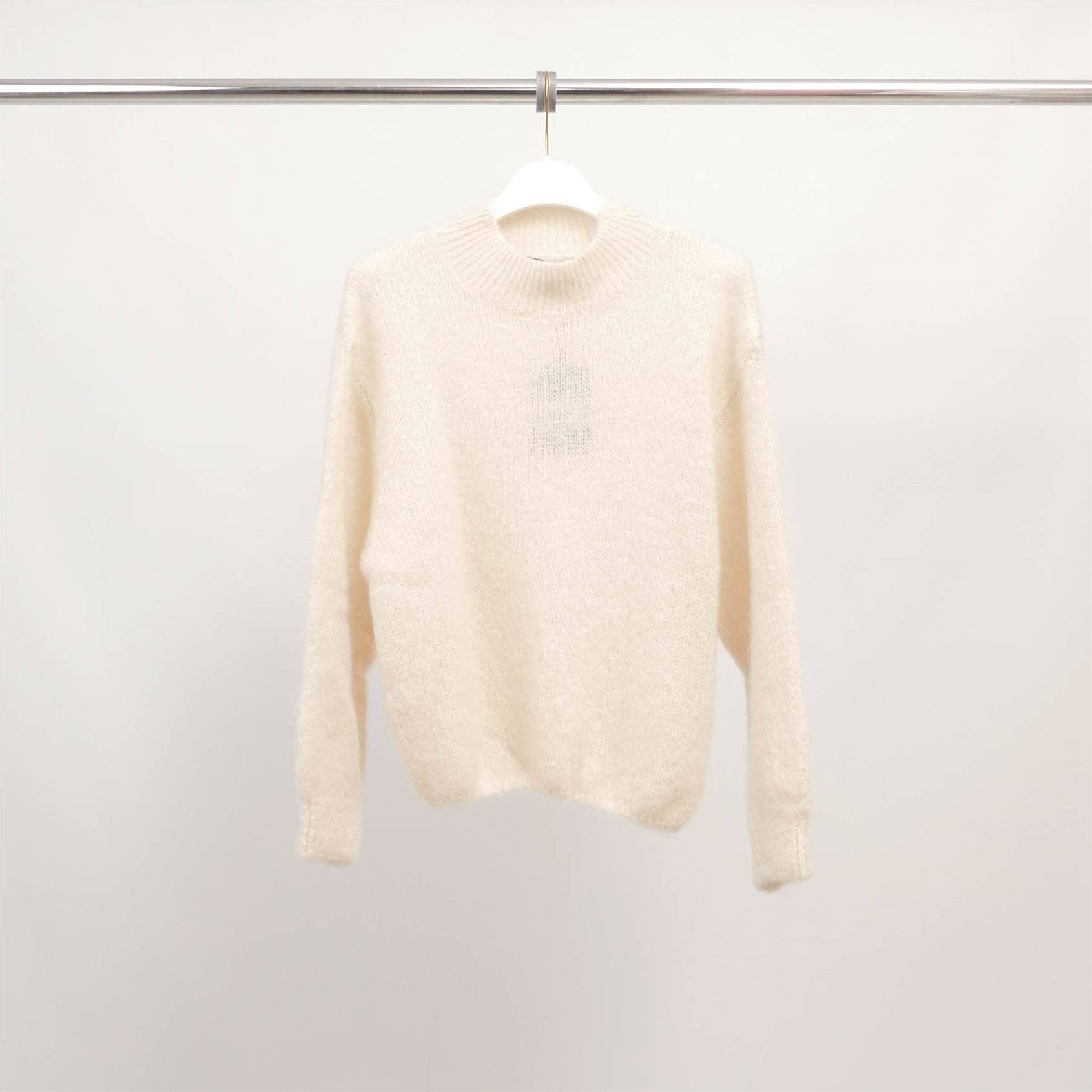 Cecile Wang – Großhandel Strickpullover – Damen – Rollkragenpullover aus Kid-Mohair und Alpaka PJ243701