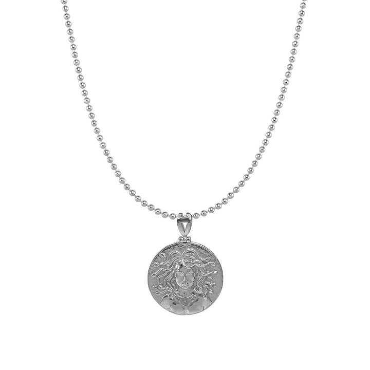 Collana con monete antiche Medusa'S Gaze per la vendita all'ingrosso da parte di Ancient Things