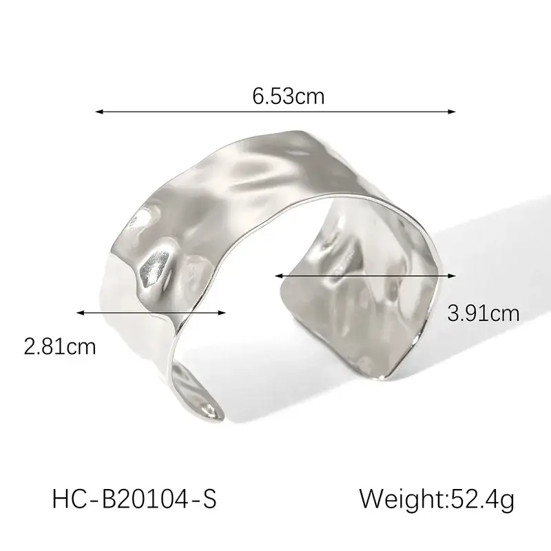 Sweet Cherry Sky - Wholesale Jewelry - Men's - Large Gold or Silver Cuff Gold Plated0