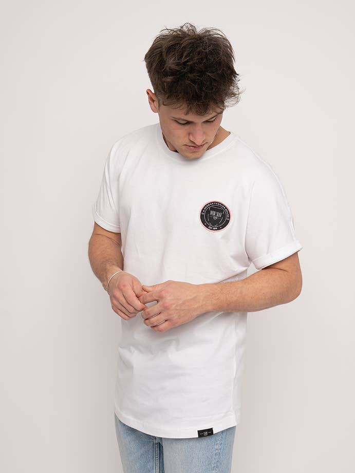 Camicia oversize NB Fabregas Bianca per la vendita all'ingrosso da parte di NEW-BAV