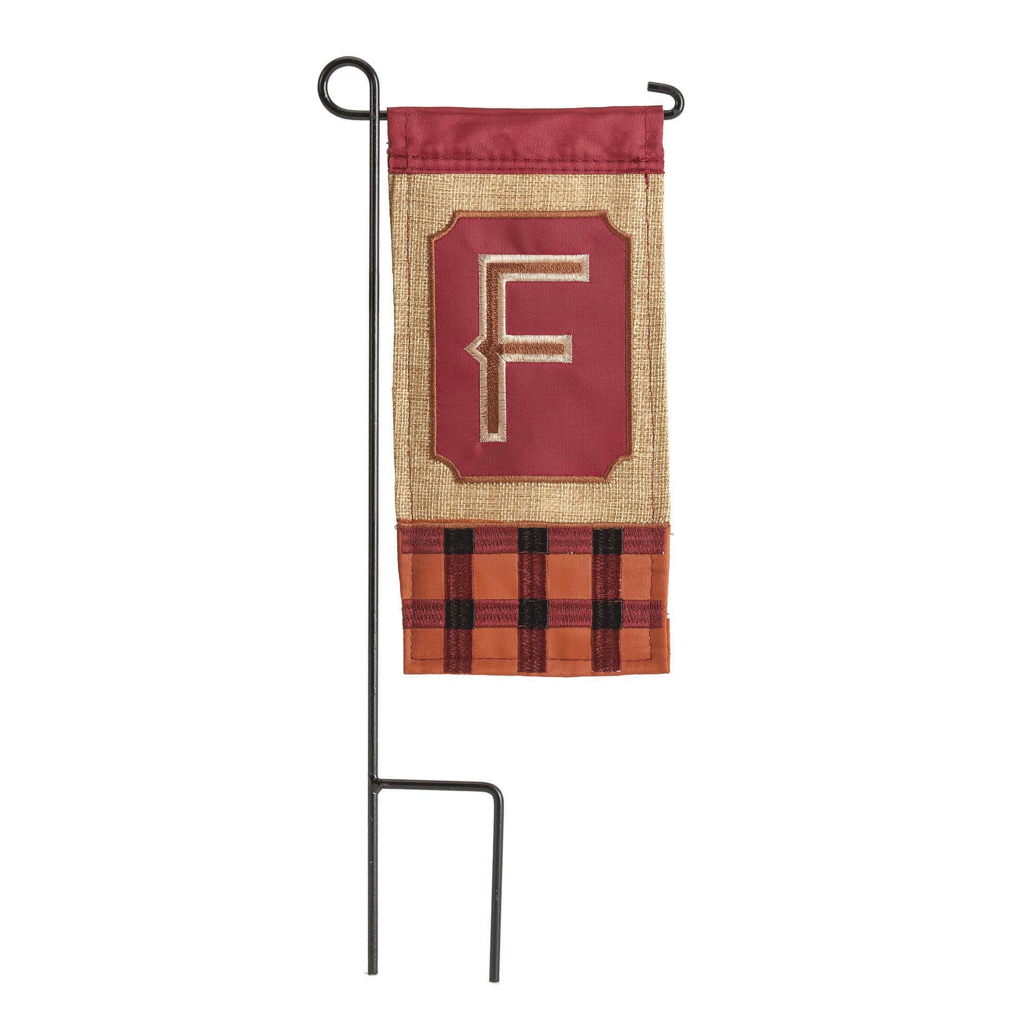 Magnolia – wholesale Flag – 😲 "F" FALL MONOGRAM MINI FLAG0