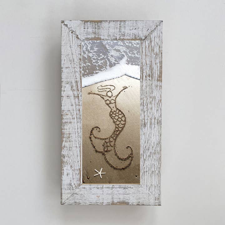 Framed Waves - Mermaid 204 for wholesale by LISART LLC