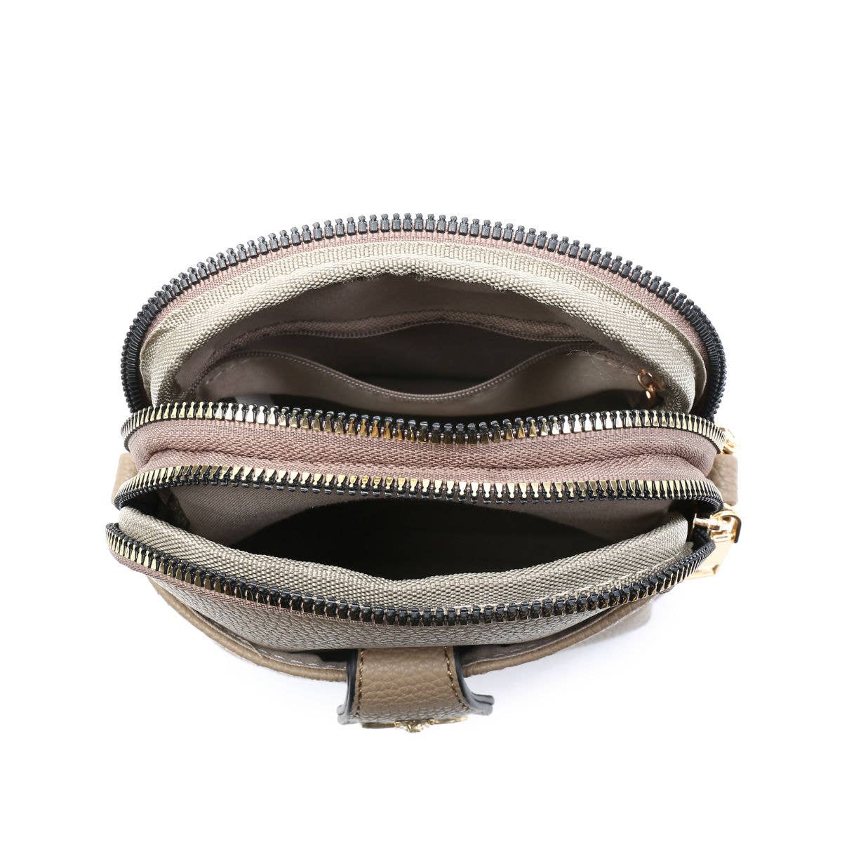 Papaya Fashion Ltd – wholesale Axelväska - Dam – B23001 Bee Cross Body Handväska med dubbla dragkedjefack upptill15