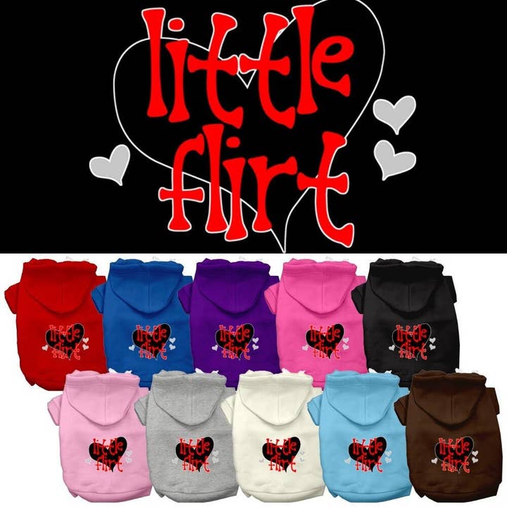 Pet Hoodie "Little Flirt" for wholesale by As You Wish Apparel