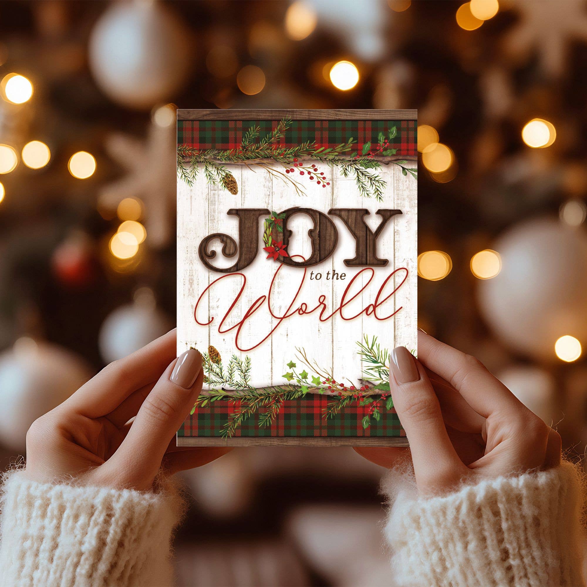 Crown Point Graphics - Wholesale Christmas Card - Religious Boxed Christmas Cards, Joy to the World, 12 Cards7