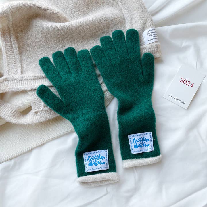 VividLux - Wholesale Gloves - Women's - Macaron Color Touchscreen Knit Gloves6