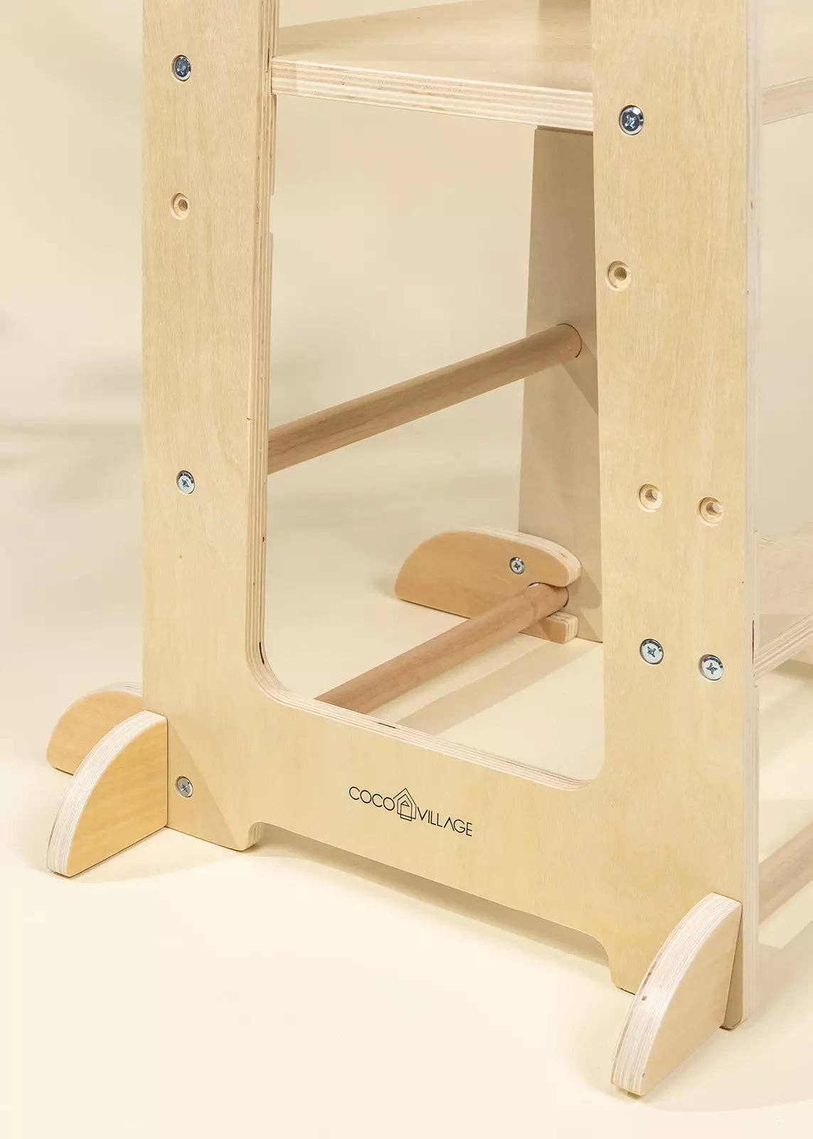 Coco Village - Wholesale Wood Toy - Kids - Educational Tower - Natural Wood10