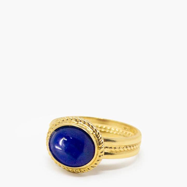 Fascetta Gold-Plated Lapislazzuli Ring and other Purchase Wholesale lapislazzuli. Free Returns & Net 60 Terms on Faire trending on Faire.