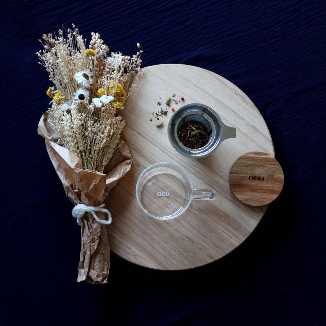 Ogo living - Vente Tasse à café/thé - Tisanière gustave en verre borosilicate 300ml7