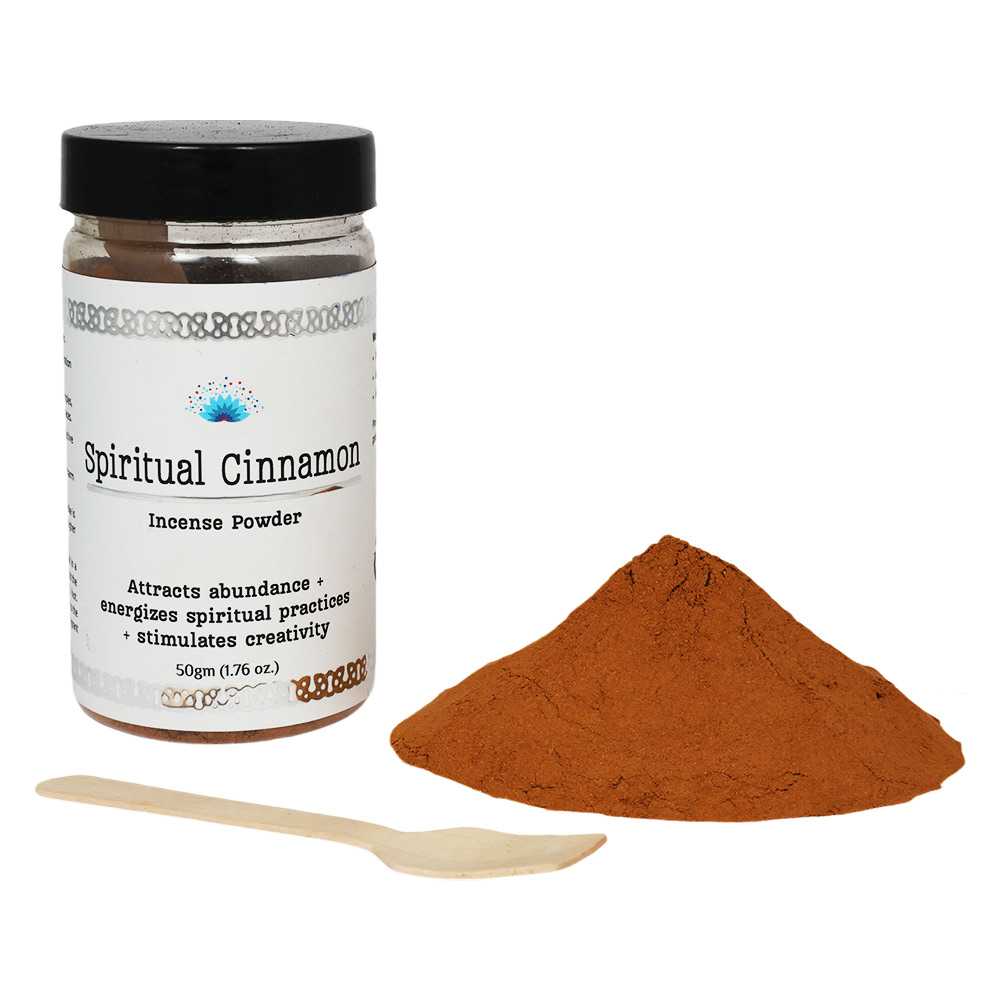 Vrinda - Wholesale Incense - Spiritual Cinnamon Incense Powder 50gm0