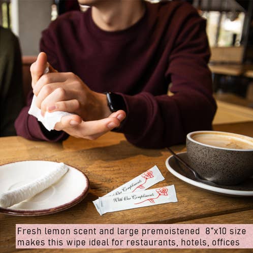 LA Fresh - Wholesale Face & Body Wipes - Diamond Wipes (A) Pre-Moistened Hand Wipes Individual Wrapped4