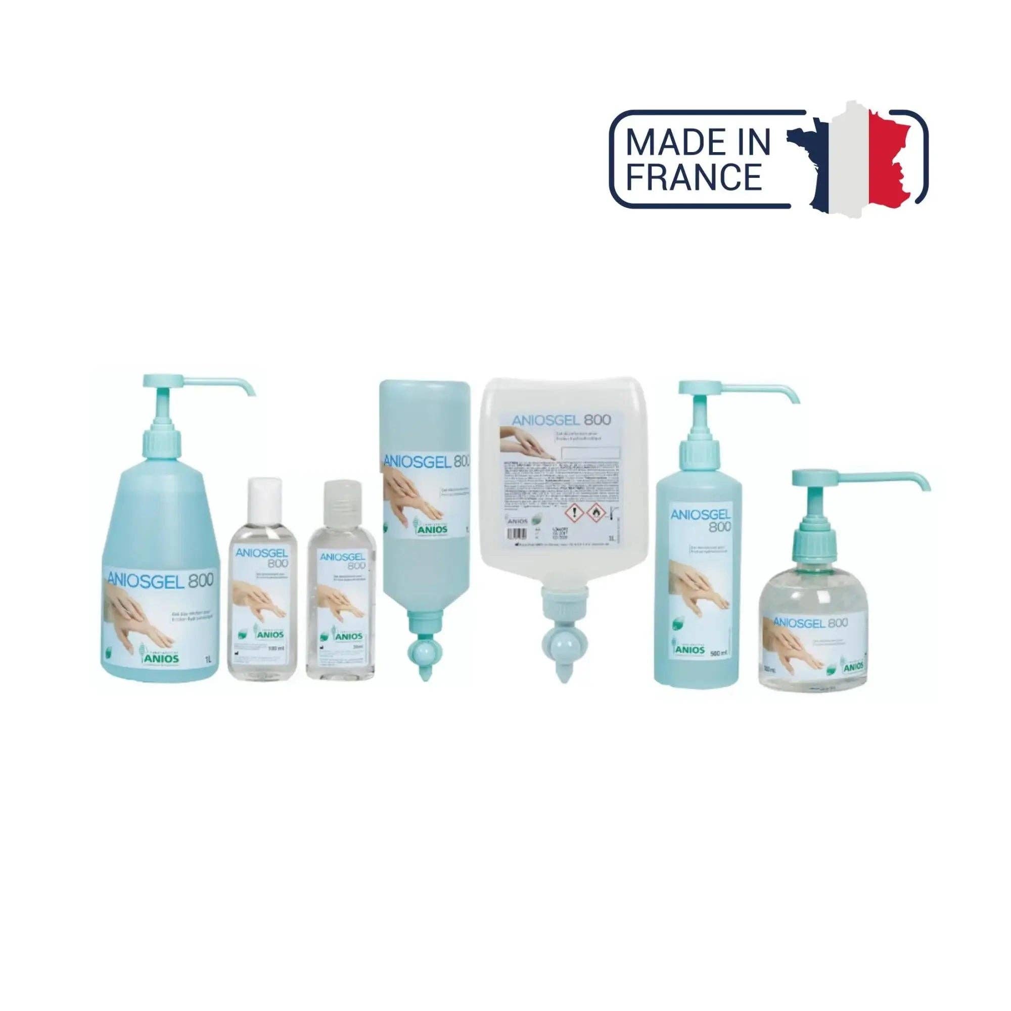 My Podologie - Wholesale Hand Sanitizer - Aniosgel 800 - Hand rub disinfectant gel - Anios0
