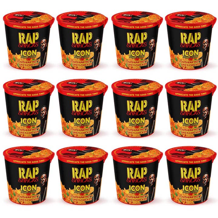 Rap Snacks Boosie Copos de Ramen de Frango Picante e Apimentado da Louisiana por atacado de AI Distribution
