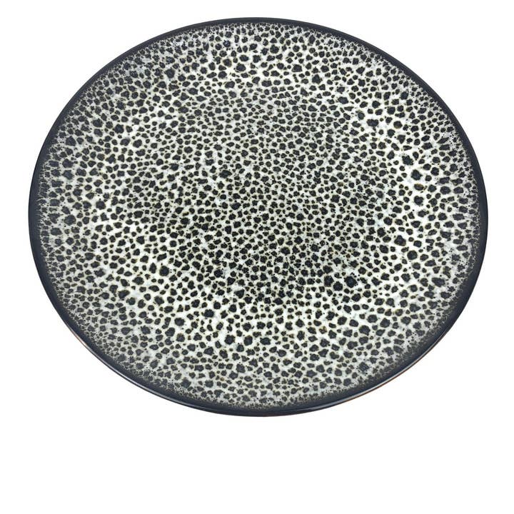 Wabi Sabi Zwart Dinerbord voor wholesale door Michael Wainwright