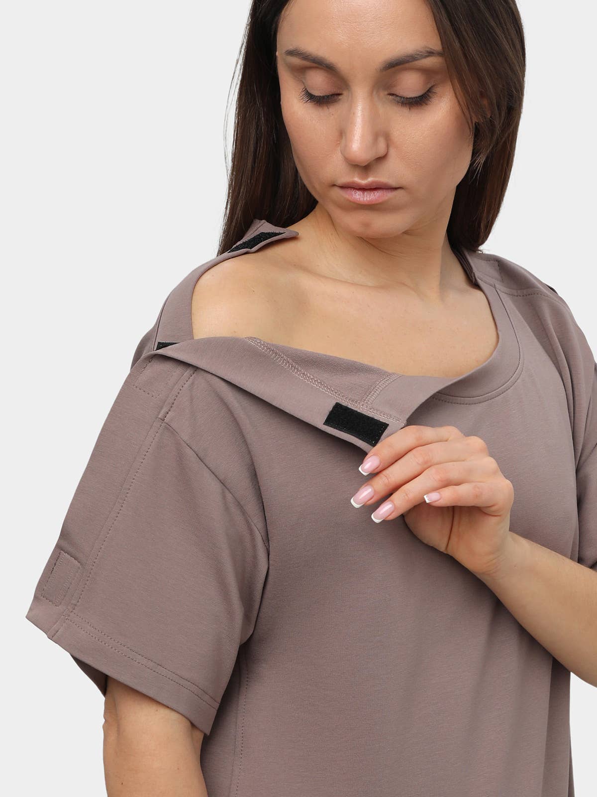 PLUS PLUS - Wholesale T-Shirt - Women's - Adaptive Women's T-Shirt With Velcro4