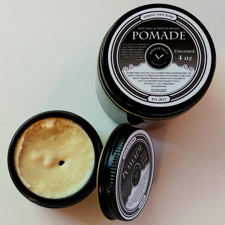 Pomade - Unorthodox Water-Based, Medium Hold for wholesale by Roosevelt Grooming Company
