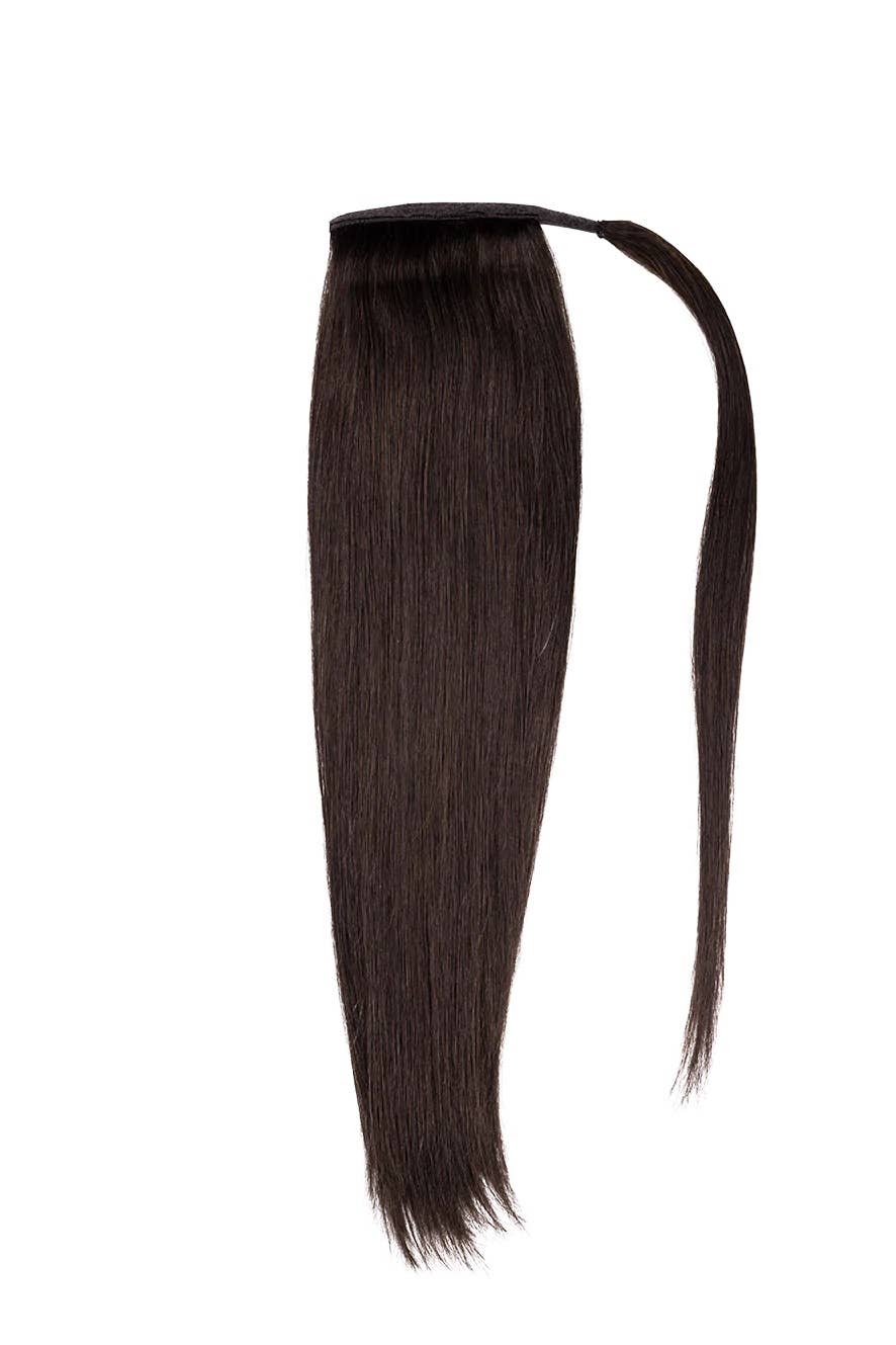 Euphoria Hair & Accessories - Wholesale Hair Extensions - Juliet 18''- Human Hair Wrap-Around Ponytail Extension12